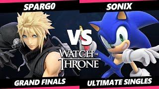 WTT 2023 GRAND FINALS - Spargo (Cloud, Pyra Mythra) Vs. Sonix (Sonic) Smash Ultimate - SSBU