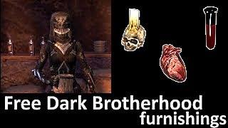 Free Dark Brotherhood Furniture ESO Shadowy Supplier