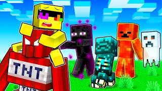 Minecraft But There's CUSTOM MOBS!