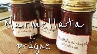 Marmellata di prugne, FATTA IN CASA, semplicissima