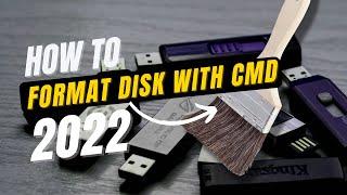 How to FORMAT USB PENDRIVE using CMD