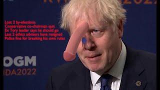 Boris Johnson... what a d**k h**d - again!