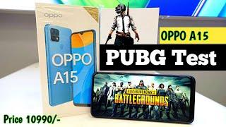 OPPO A15 & A15s PUBG Test | PUBG in Budget Phone