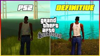 GTA San Andreas: PS2 VS DEFINITIVE EDITION | The Ultimate Comparison & Locations