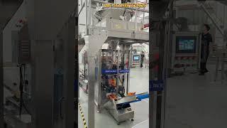 Multi head coffee bean/biscuit sachet filling packaging machine,granule pouch VFFS packing equipment
