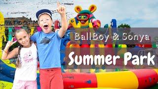  Летний VLOG  / SUMMER PARK / Отдых с детьми / Куда пойти в Киеве? #ballboy_sonya #kiev