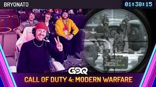 Call of Duty 4: Modern Warfare by bryonato in 1:38:15- Awesome Games Done Quick 2025