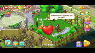 gardenscapes game play 300 steer complete