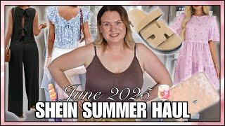  HUGE SHEIN SUMMER TRY-ON HAUL (June 2025) | Affordable Fashion & Vacation Styles | Clare Walch 