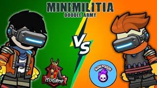 VISU Gamer Vs Slow Poison In Mini Militia || Visu Gamer