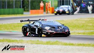 Lamborghini Huracan GT3 at Imola | Assetto Corsa Competizione Gameplay with Cammus C5 Direct Drive