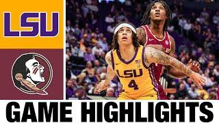 LSU vs Florida State Highlights | NCAA Men's Basketball | 2024 College Basketball