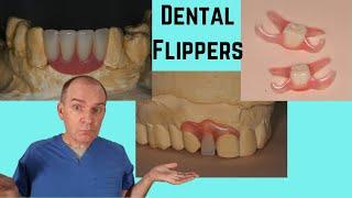 What is a dental flipper?