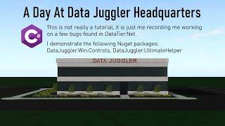 A Day At Data Juggler headquarters- Fixing Bugs in DataTier.Net