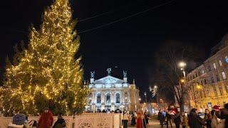 Lviv New Year #travel #Lviv #newyear #oldtown #lwów #lemberg #ukraine #street #walk #area #львов