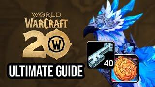 HOW TO GET THE COLDFLAME TEMPEST MOUNT, FARM ALL THE CURRENCIES & MORE: 20TH ANNIVERSARY EVENT: WOW