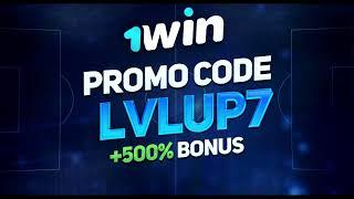 1WIN PROMO CODE: LVLUP7 - 500% + CASHBACK Bonus on 1win