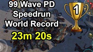 99 Wave PD speedrun World Record / Blackport PD Speedrun / #lastdayonearth #ldoe