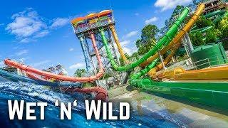 Water Slides at Wet 'n' Wild Gold Coast! (GoPro POV)