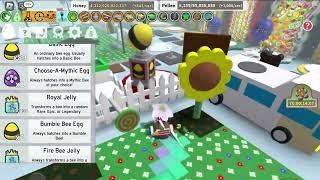 getting a gifted vector bee from the choose your own mythic bee egg in bee swarm simulator