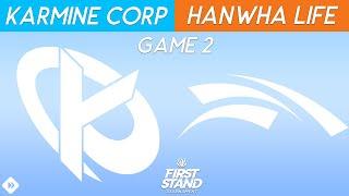 KC vs HLE Game 2 Highlights | First Stand 2025 Group Stage | Karmine Corp vs Hanwha Life G2