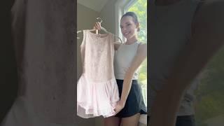 Transforming a pink figure skating dress into a dazzling masterpiece #figureskating #dressglowup