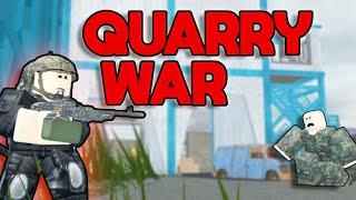 INSANE WAR At Quarry and Airfield | Roblox Aftermath