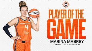 Connecticut vs. Indiana Playoff Game 1 Player of the Game: Marina Mabrey