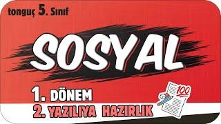 5.Sınıf Sosyal 1.Dönem 2.Yazılıya Hazırlık  #2025