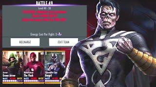 Blackest Night Superman BOSS FIGHT! | Injustice Gods Among Us 3.4! | iOS/Android!