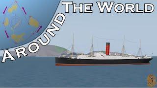 Around the World in the Carpathia! | Dynamic Ship Simulator 3 Timelapse