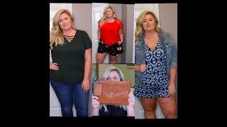 MY FIRST PLUS SIZE STITCH FIX BOX! | Taren Denise