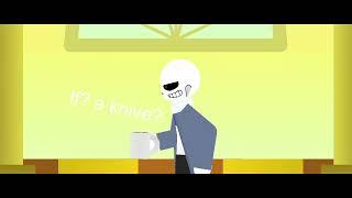 SUDDEN CHANGE SANS first scene | Reanimation