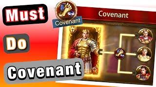 Generals with MUST DO Covenants for Easy Buffs!