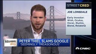 Joe Lonsdale: Google is not a patriotic company