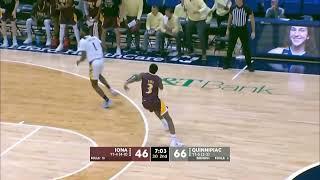 Iona vs Quinnipiac Full Game Highlights College Basketball 2023