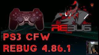 Update PS3 CFW Rebug 4.86.1