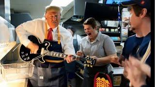 Donald Trump The Metal Head Thrashes Out At McDoanld's