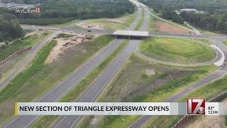 A look at the newly opened section of NC-540