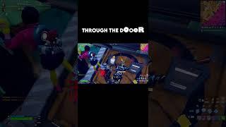 invisible through the door thing #shorts #fortnite #yrxtro