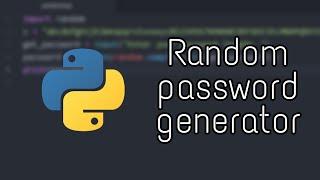 I Created a Random Password Generator | Python for Beginners #2 | Urdu-Hindi