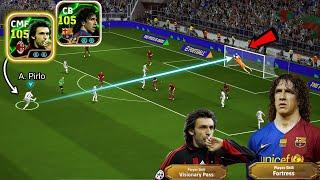 FREE SPIN A. Pirlo 105 Visionary Pass + 105 C. Puyol Epic Double Booster = ?  || efootball 2025