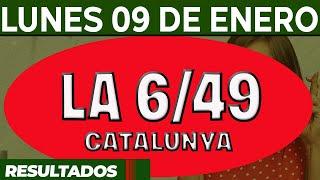 Resultado del sorteo 6-49 del Lunes 9 de Enero del 2023.