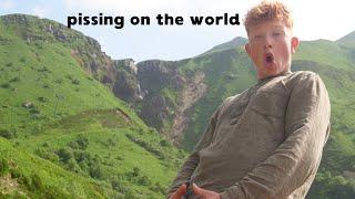 Young ginger with no limits travelling the world solo