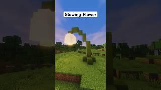 Glowing Flower Minecraft Tutorial #shorts
