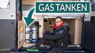 SO musst Du NIE WIEDER Gasflaschen schleppen! - Wohnmobil - ab 1.499,- €