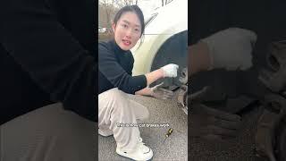 Part2——Only 1% of drivers know how to replace brake pads #car #carsafety #tip #skills #driving