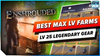 The 6 BEST ENDGAME LEGENDARY Weapon & Armor Farm Locations in Enshrouded!