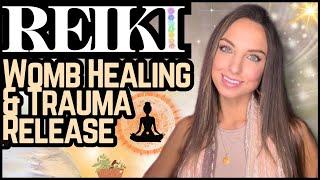 Reiki For Womb Healing & Trauma Release | Energy Healing / ASMR