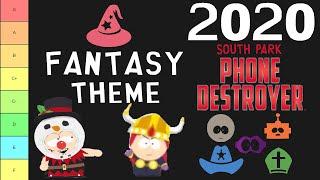 2020 Fantasy Theme Tier List South Park Phone Destroyer